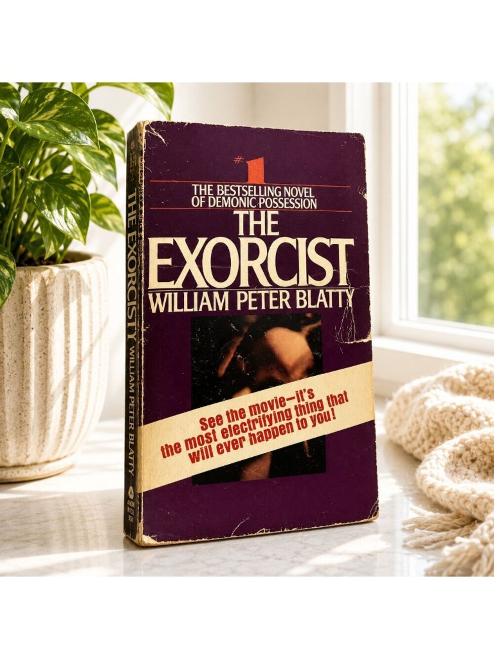 The Exorcist Vintage Paperback 1971 13th Printing By William Peter Blatty Bantam